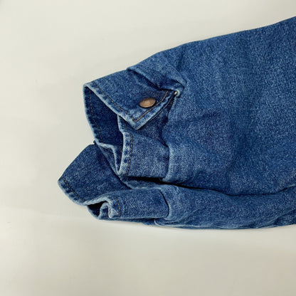 Wrangler Blue Denim Boa Jacket x 6(ROKU) Size M