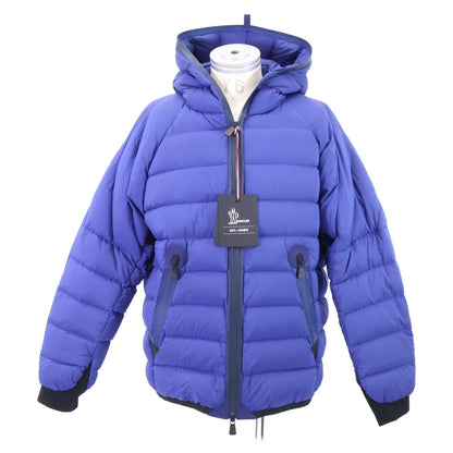 MONCLER GRENOBLE DAY-NAMIC BARNAVE Hooded Jacket Blue Size 4