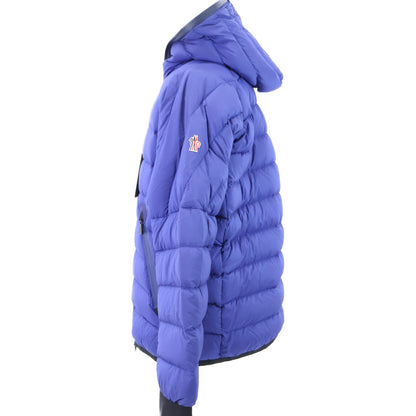 MONCLER GRENOBLE DAY-NAMIC BARNAVE Hooded Jacket Blue Size 4