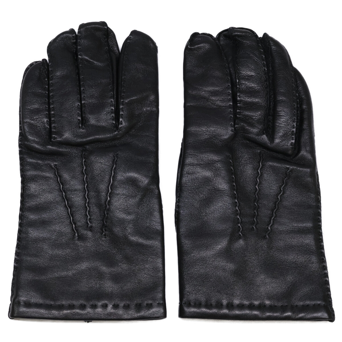 DENTS Black Lambskin Cashmere Lining Gloves Size ONE SIZE