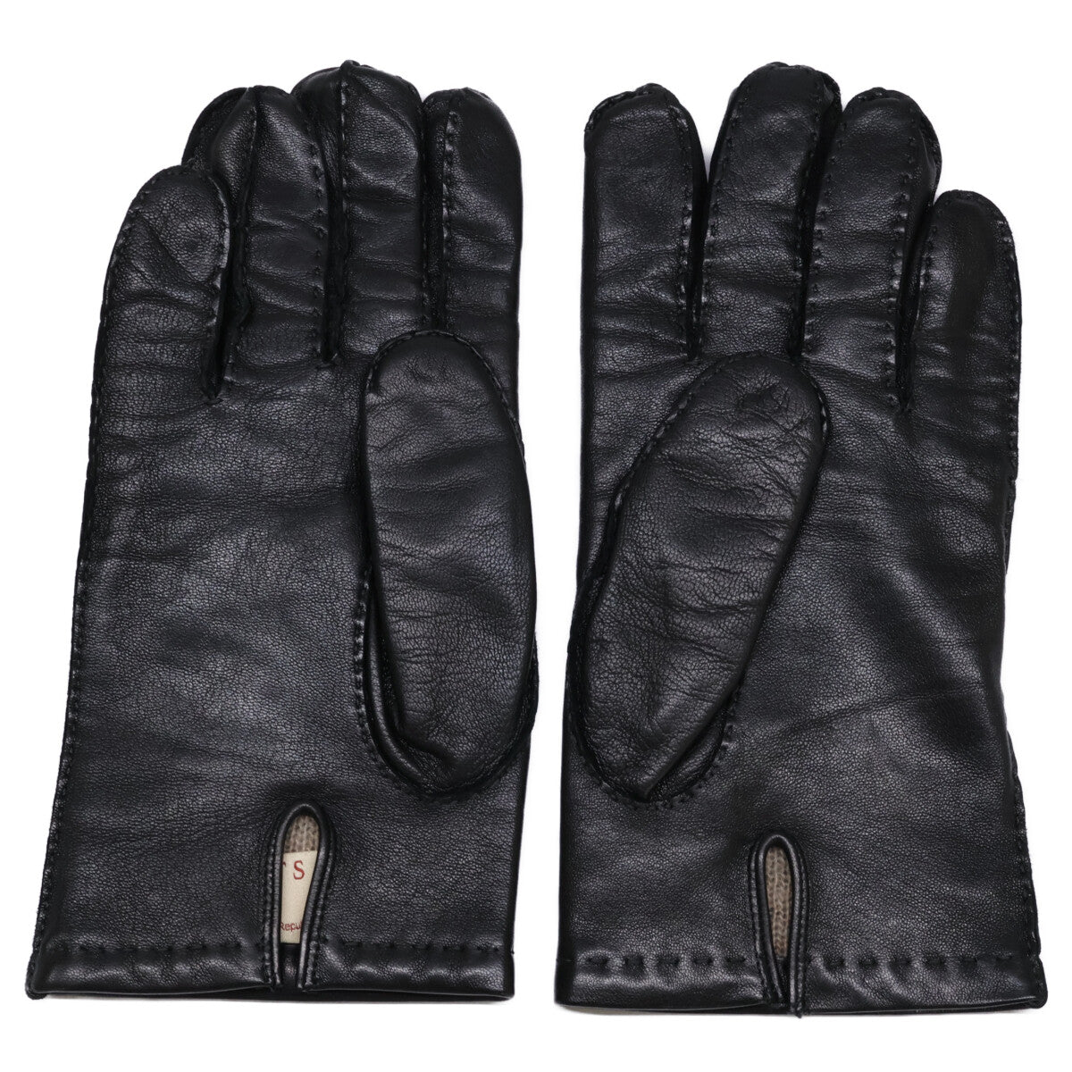 DENTS Black Lambskin Cashmere Lining Gloves Size ONE SIZE