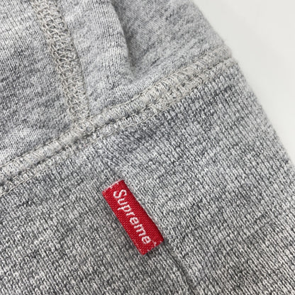 Supreme Arc Logo Crewneck Sweatshirt Gray Cotton Size M