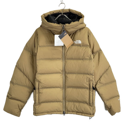 THE NORTH FACE Belayer Parka Down Jacket Tan Nylon Size S