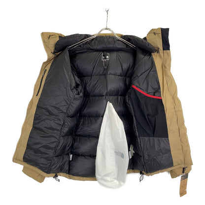 THE NORTH FACE Belayer Parka Down Jacket Tan Nylon Size S