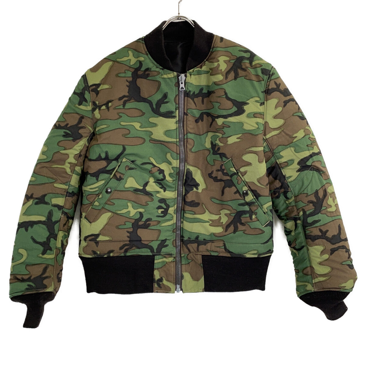 BUZZ RICKSON'S William Gibson MA-1 Camo Jacket Size L