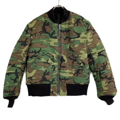 BUZZ RICKSON'S William Gibson MA-1 Camo Jacket Size L