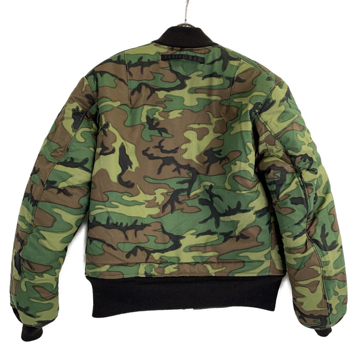 BUZZ RICKSON'S William Gibson MA-1 Camo Jacket Size L