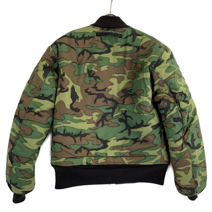 BUZZ RICKSON'S William Gibson MA-1 Camo Jacket Size L