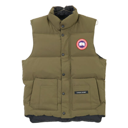 CANADA GOOSE GLADSTONE Down Vest Khaki Polyester Size XS