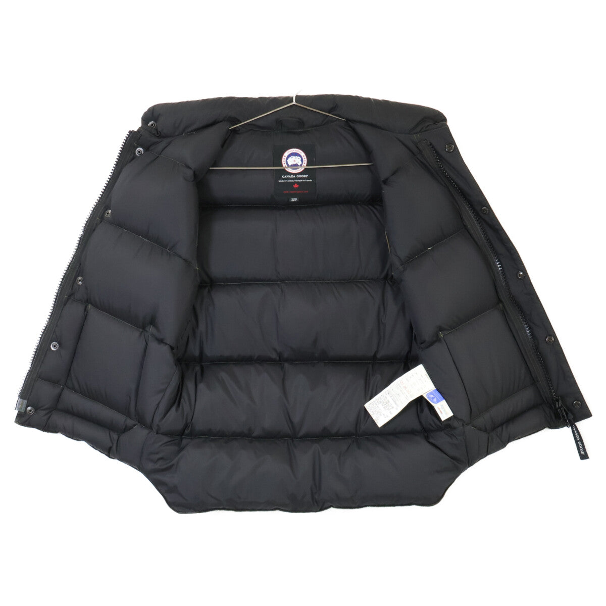 CANADA GOOSE GLADSTONE Down Vest Khaki Polyester Size XS