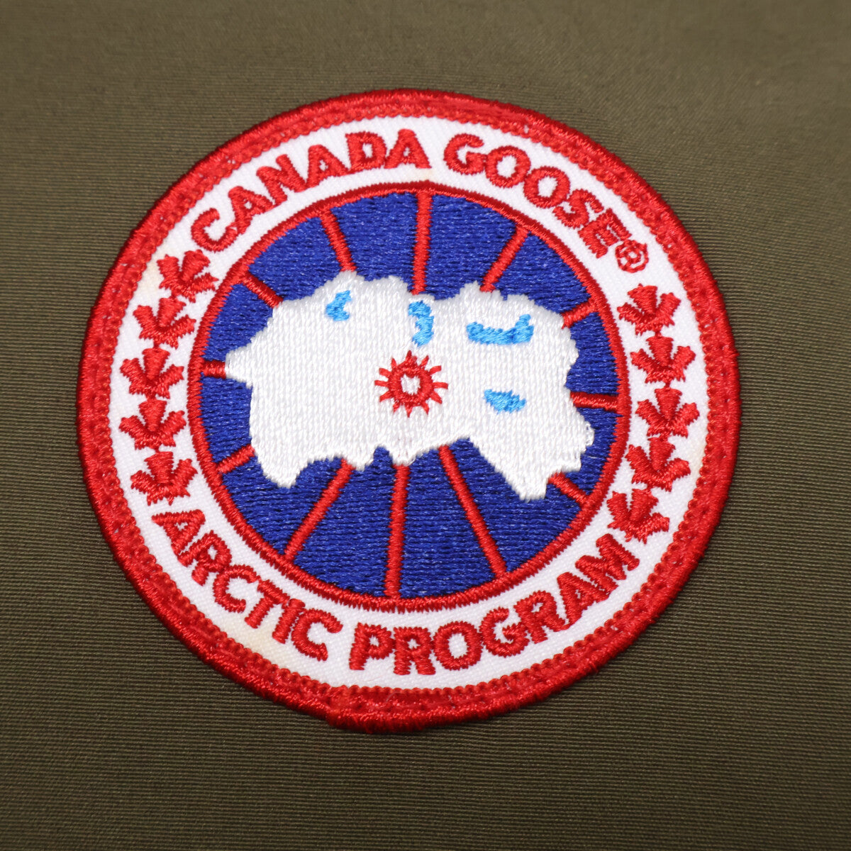 CANADA GOOSE GLADSTONE Down Vest Khaki Polyester Size XS