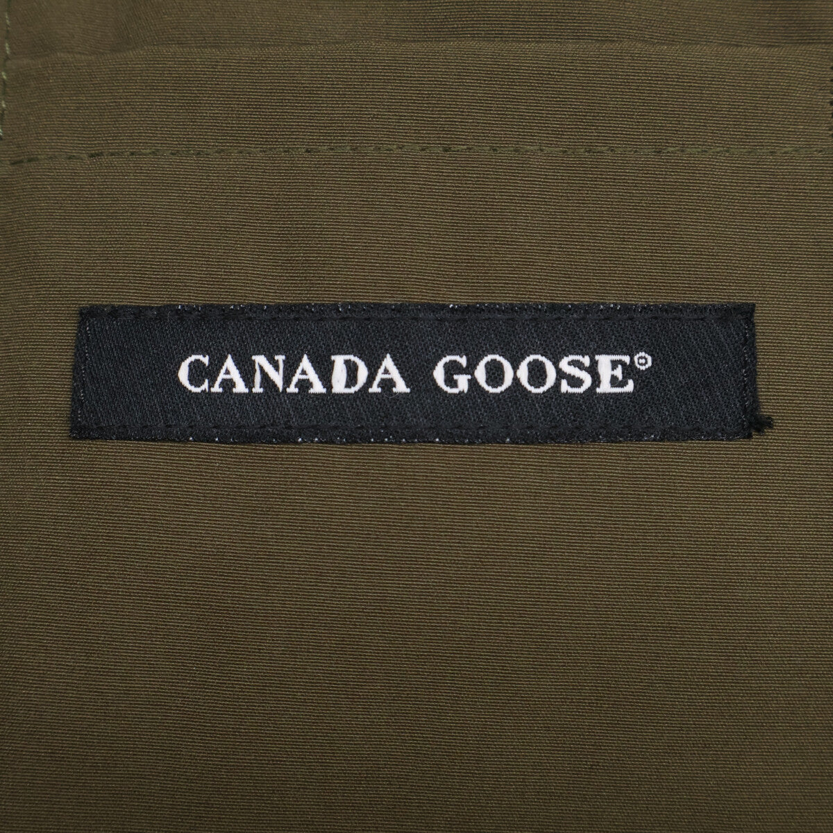 CANADA GOOSE GLADSTONE Down Vest Khaki Polyester Size XS