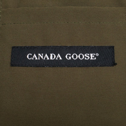 CANADA GOOSE GLADSTONE Down Vest Khaki Polyester Size XS