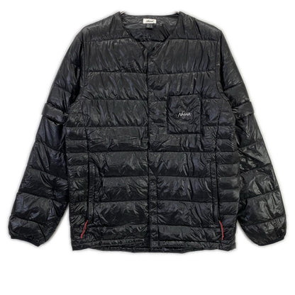 NANGA 2-Way Detachable Down Cardigan Black Nylon Jacket