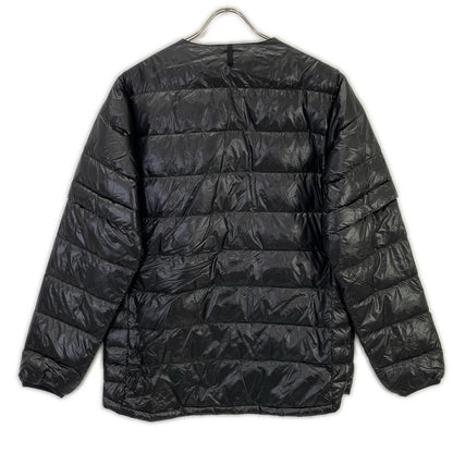 NANGA 2-Way Detachable Down Cardigan Black Nylon Jacket