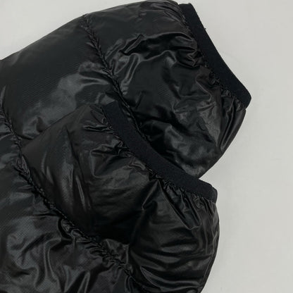 NANGA 2-Way Detachable Down Cardigan Black Nylon Jacket