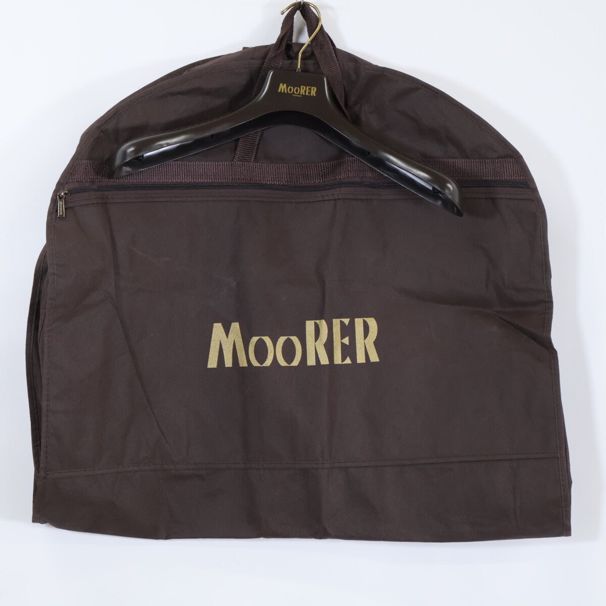 MOORER SIRO-KM Rabbit Fur Collar Down Jacket Size 48