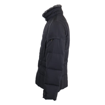 MOORER SIRO-KM Rabbit Fur Collar Down Jacket Size 48
