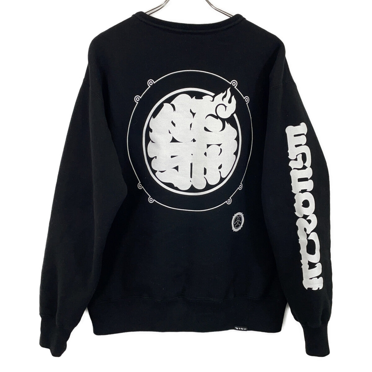 ACRONYM x NESM Back Print Crewneck Black Cotton Size M