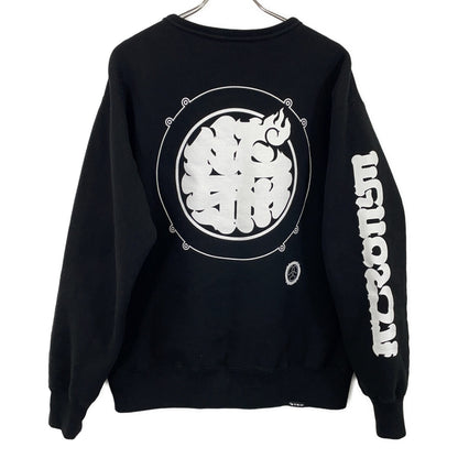 ACRONYM x NESM Back Print Crewneck Black Cotton Size M