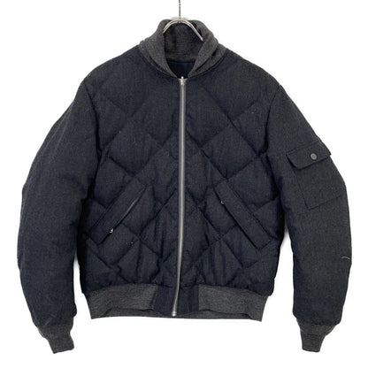 nanamica Reversible Down Blouson Black/Gray Wool Size S