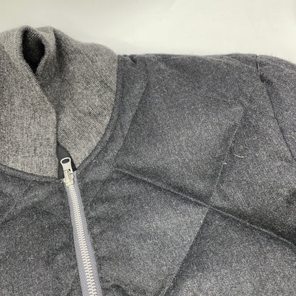 nanamica Reversible Down Blouson Black/Gray Wool Size S