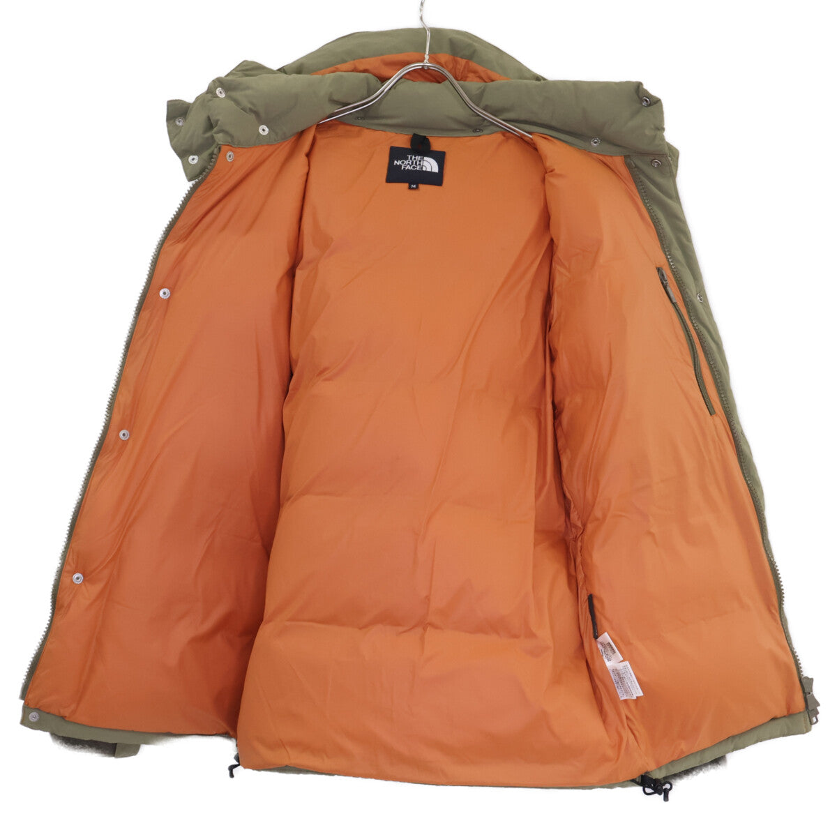 THE NORTH FACE CAMP Sierra Short Down Green Nylon Size M