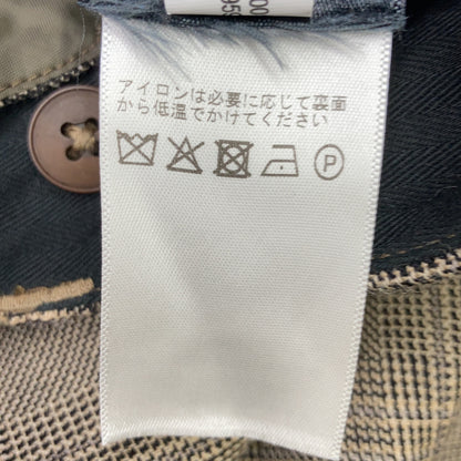 RRL Wool Glen Check Tapered Trousers Greige Size 28×30