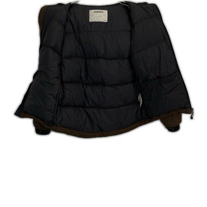 NANGA x URBAN RESEARCH Aurora Down Jacket Brown Nylon Size 38