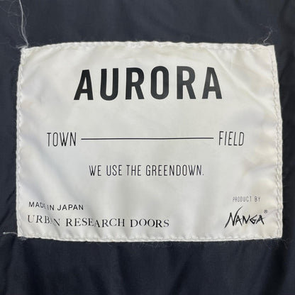 NANGA x URBAN RESEARCH Aurora Down Jacket Brown Nylon Size 38