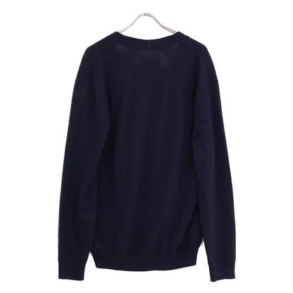 JIL SANDER 24AW Heavy Merino Wool Cardigan Navy Size 48