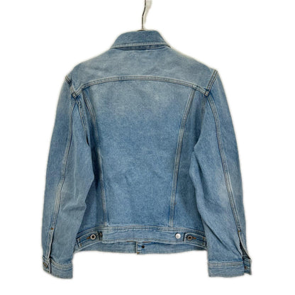 DIESEL Metal Logo Denim Jacket Indigo Size S