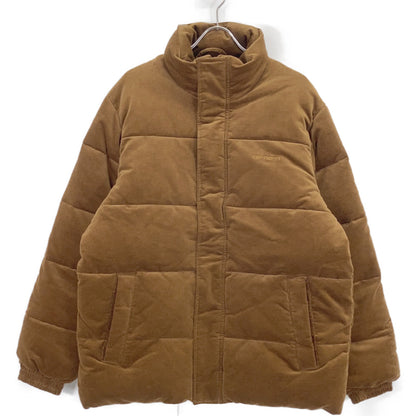 Carhartt Corduroy Layton Padded Zip Jacket Brown Size M