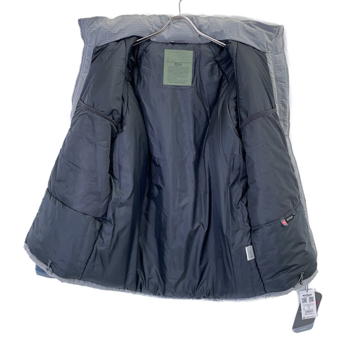 WILD THINGS Happy Cross Type Nylon Jacket Gray Size M
