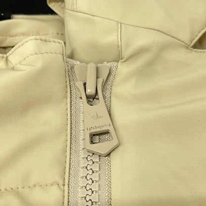 1piu1uguale3 4WAY Rib Zip Down Tailored Coat Beige Size 4