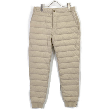 1piu1uguale3 4WAY Rib Zip Down Easy Pants Beige Size IV
