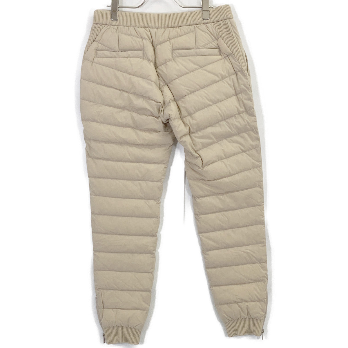 1piu1uguale3 4WAY Rib Zip Down Easy Pants Beige Size IV
