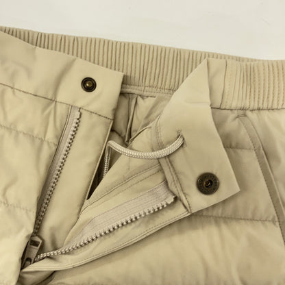 1piu1uguale3 4WAY Rib Zip Down Easy Pants Beige Size IV