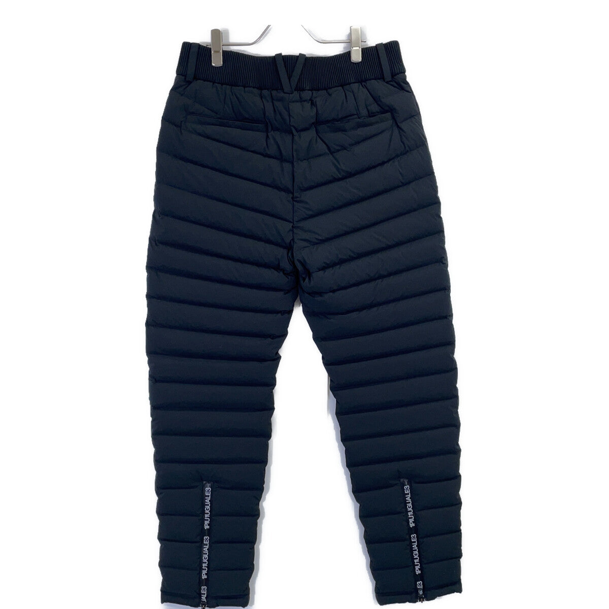 1piu1uguale3 GOLF Down Back Zip Easy Pants Black Size VII