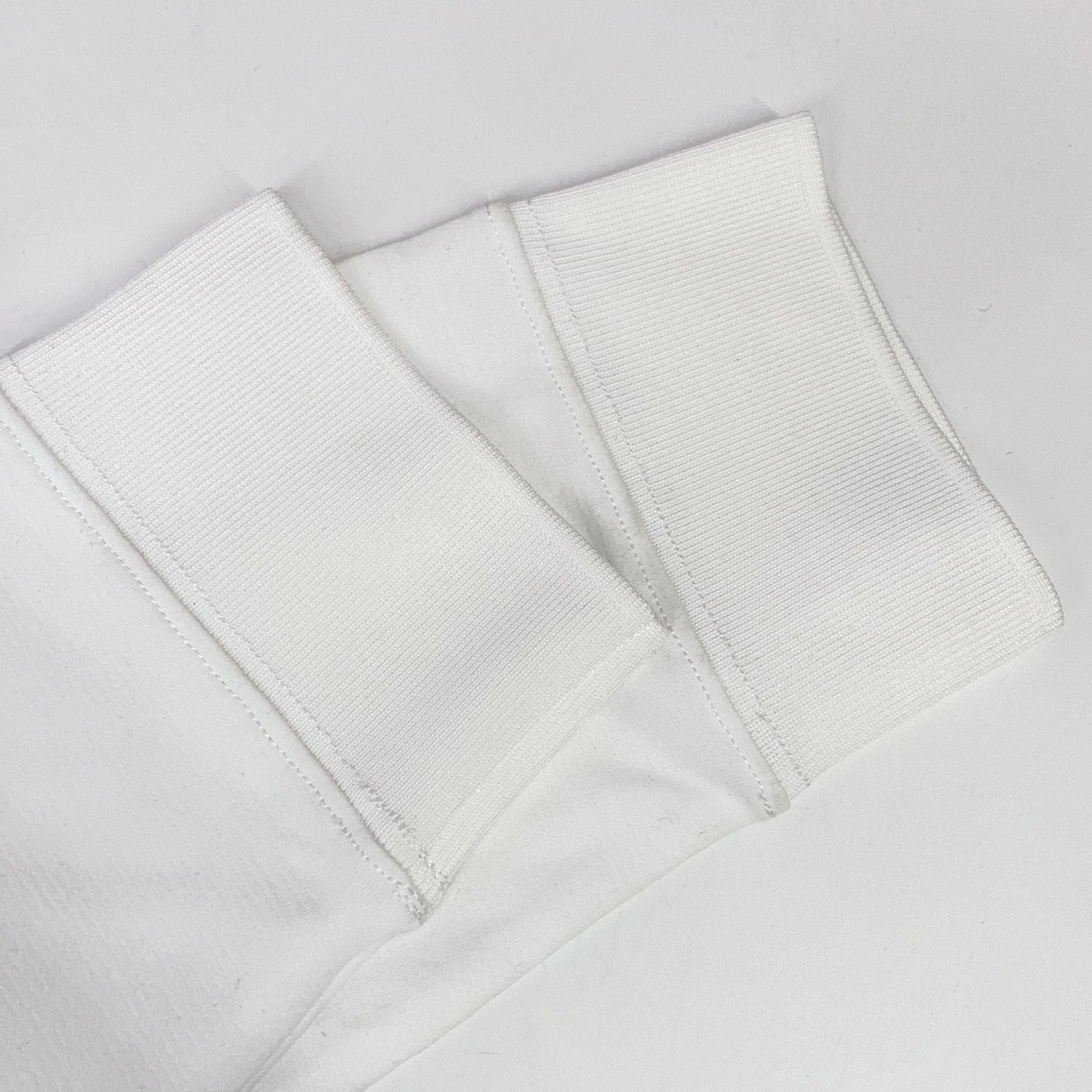 1piu1uguale3 GOLF Long Sleeve Collared Polo White Size VI