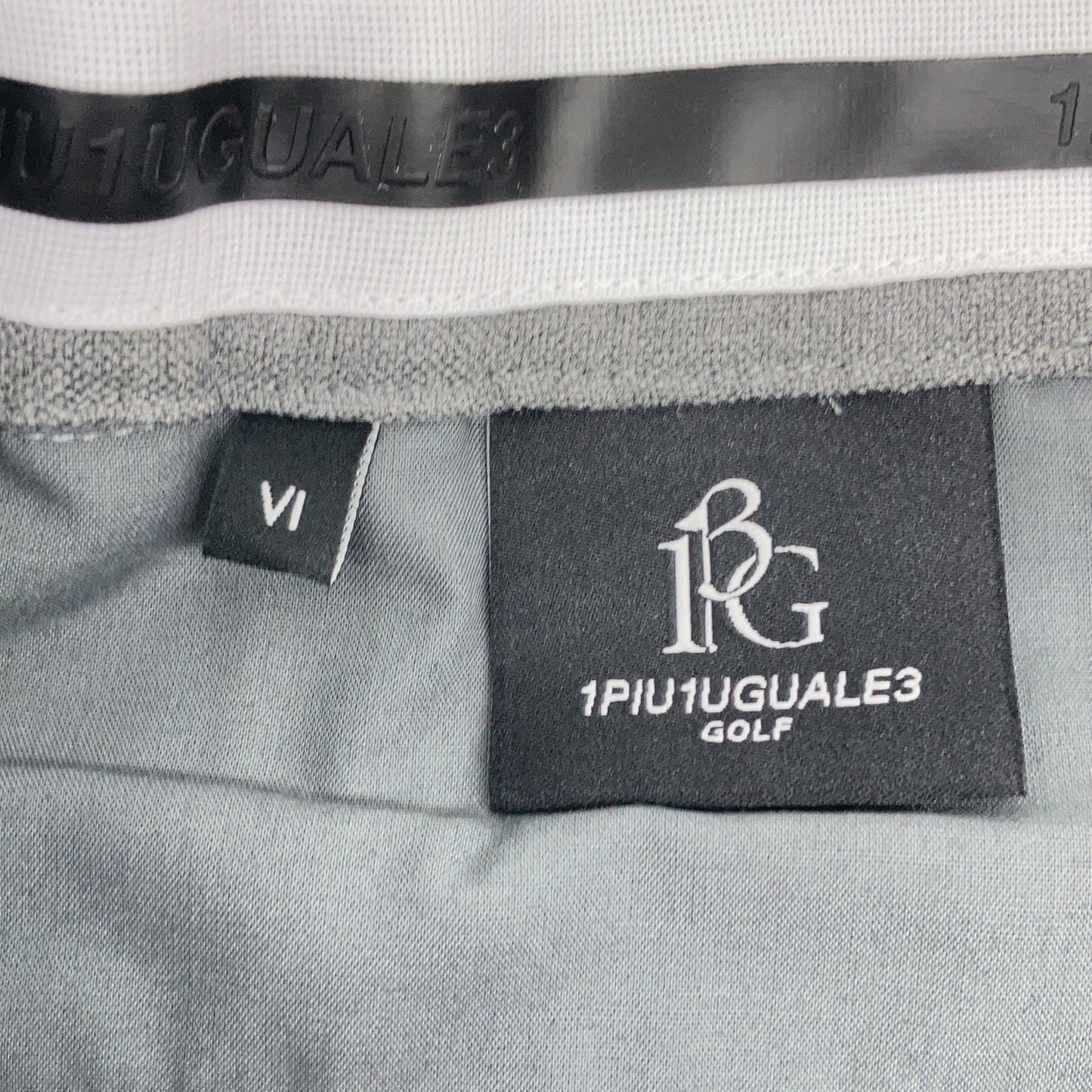 1piu1uguale3 GOLF G. Long Bush Slacks Gray Size VI