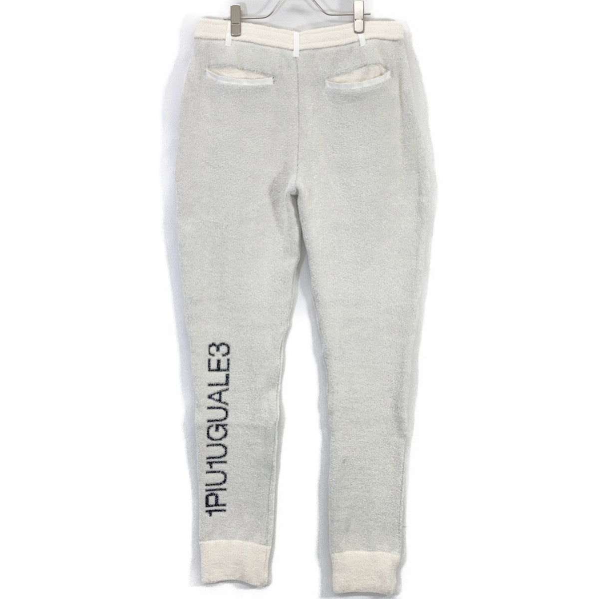 1piu1uguale3 GOLF x Toga Shaggy Rib Pants White Size VI