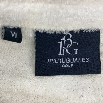 1piu1uguale3 GOLF x Toga Shaggy Rib Pants White Size VI