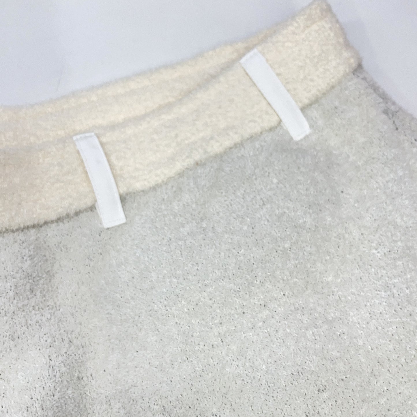 1piu1uguale3 GOLF x Toga Shaggy Rib Pants White Size VI