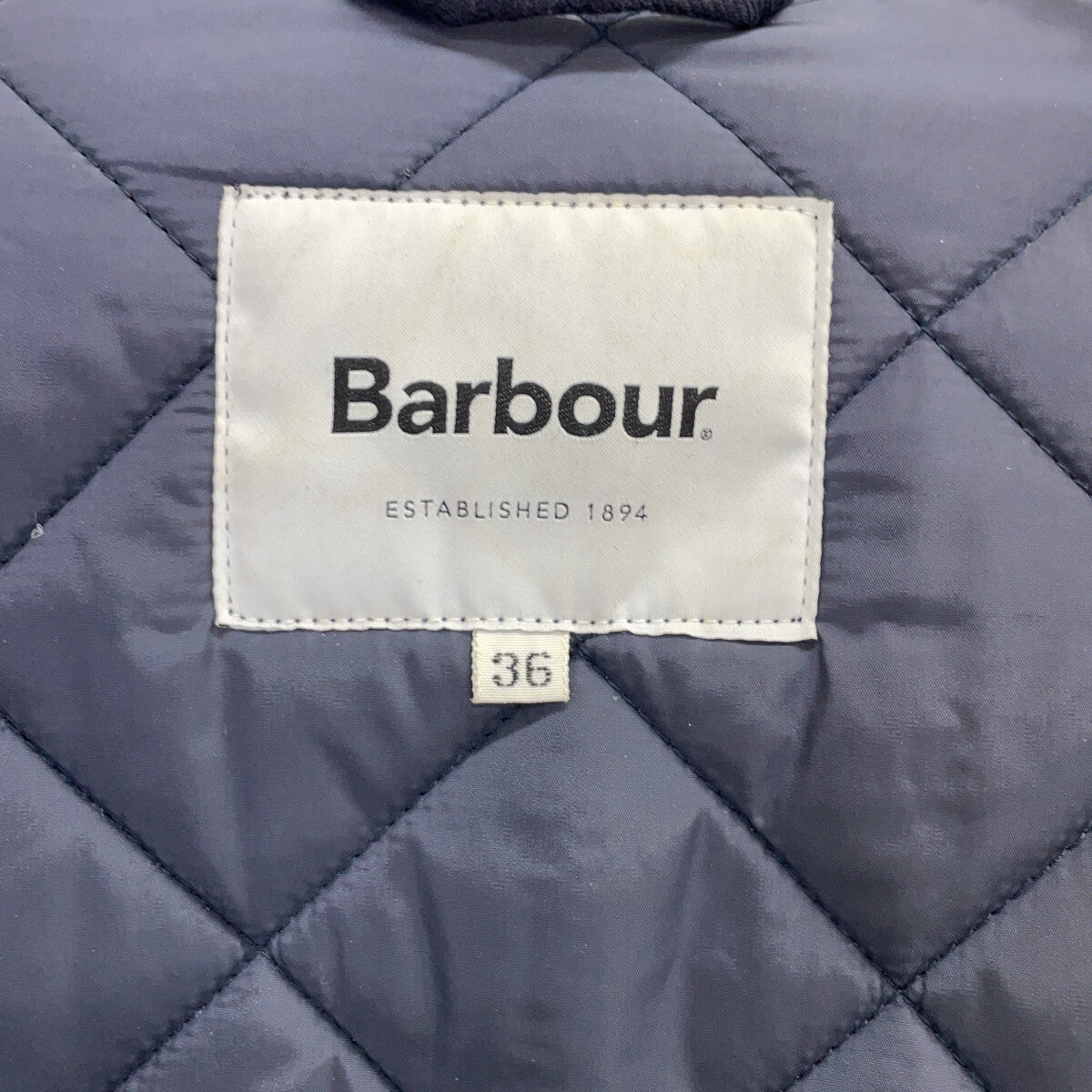 Barbour x SHIPS Wool Blend Modern Fit Dark Navy Jacket Size 36