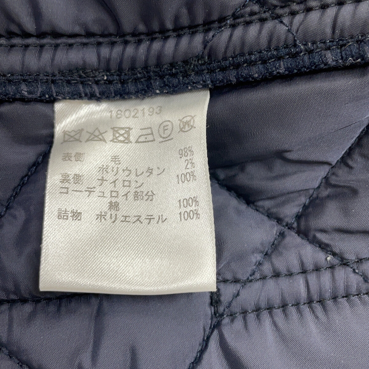 Barbour x SHIPS Wool Blend Modern Fit Dark Navy Jacket Size 36