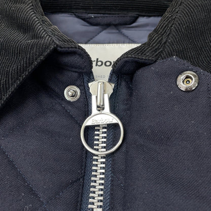 Barbour x SHIPS Wool Blend Modern Fit Dark Navy Jacket Size 36