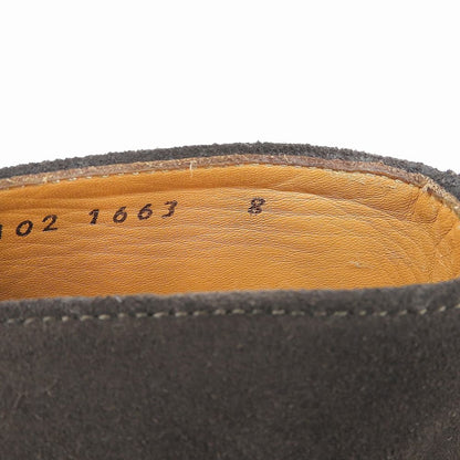 JALAN SRIWIJAYA Dark Brown Suede Vibram Chukka Boots Size 8