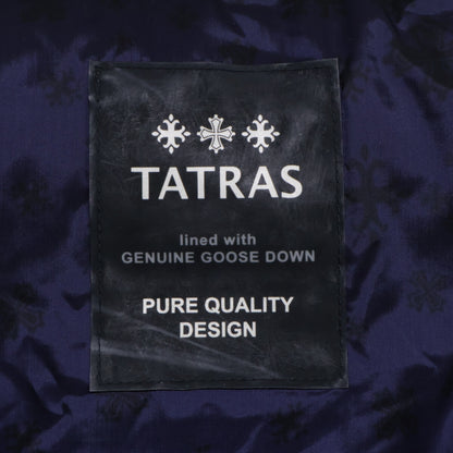 TATRAS Navy R-Line Sentino Hooded Nylon Down Jacket Size 03