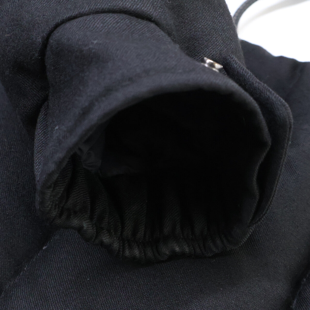 MONCLER Montgenevre Wool Hooded Down Jacket Black Size 0